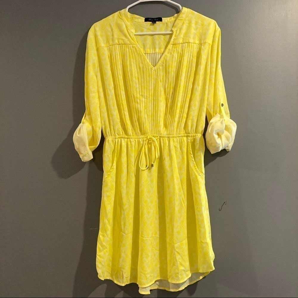 Honey Punch Bright Yellow Dress